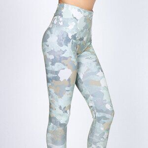 New M. Rena Camo Print Tummy Control Leggings. One Size